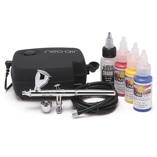 Iwata NEO Gravity Feed Airbrushing Kit with NEO CN