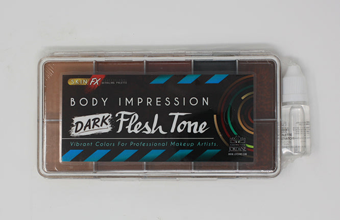 Jordane Dark Flesh Tone Palette