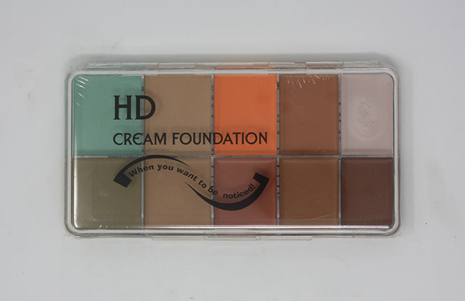Jordane Cream Foundation Corrector Plus Palette