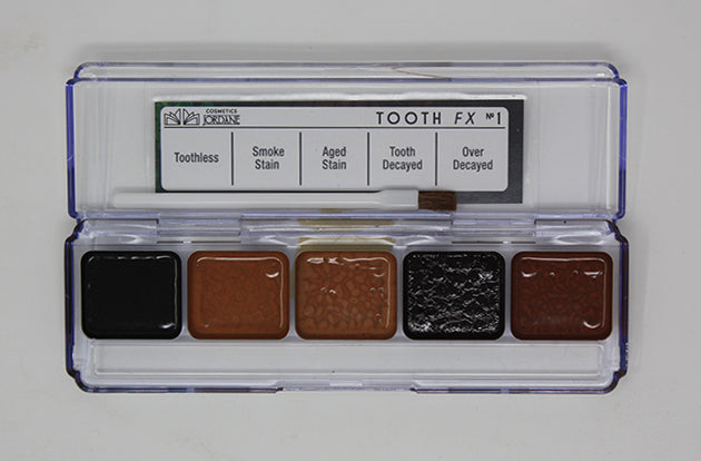 Jordane Tooth Palette FX #1 Colors