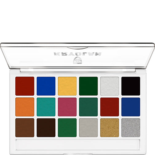Kryolan Body Illustration Makeup Palette