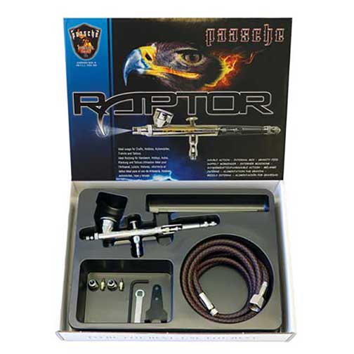 Paasche Raptor Airbrush Set