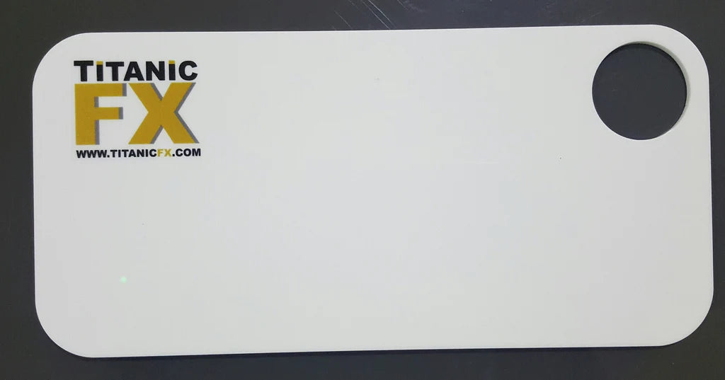 TITANIC FX Perspex Mixing Palette