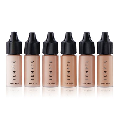 TEMPTU Perfect Canvas Starter Set 1/4oz Foundation 6-pack