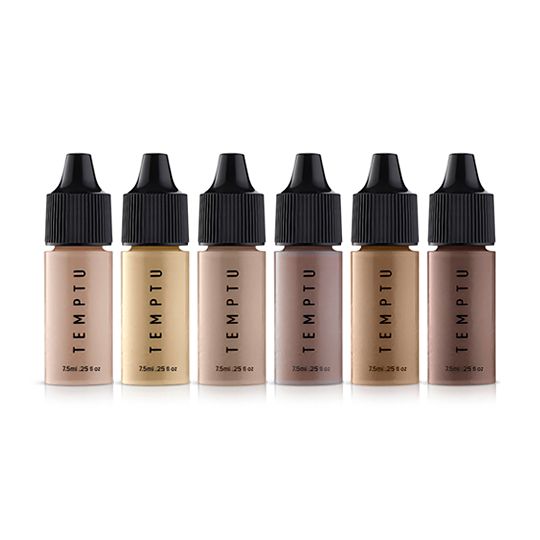 TEMPTU Perfect Canvas Starter Set 1/4oz Airshadow 6pk