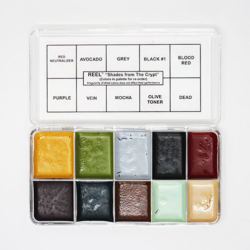 Reel Shades From The Crypt Palette Colors