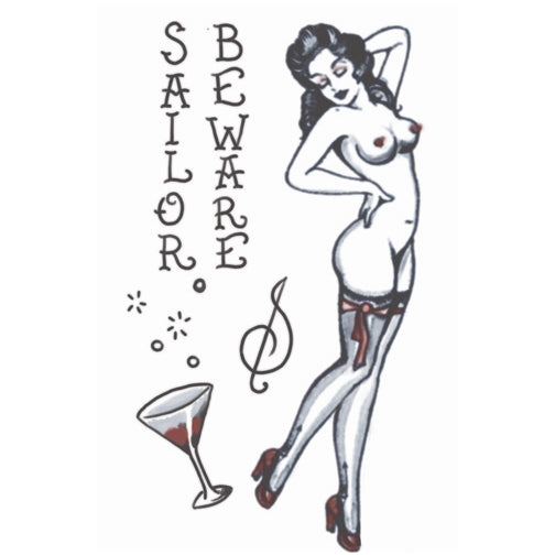 Tinsley Transfer 1940's Pin Up Girl