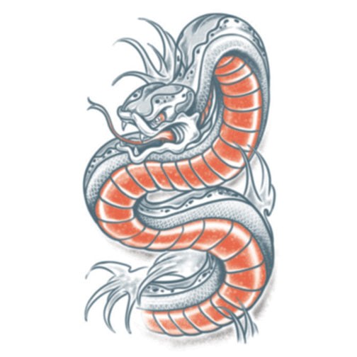 Tinsley Snake Temporary Tattoo