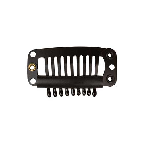 MUA Toupee Clip Black - Large