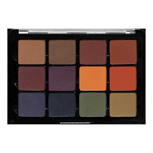 Viseart Dark Mattes SlimPro Eye Shadow Palette