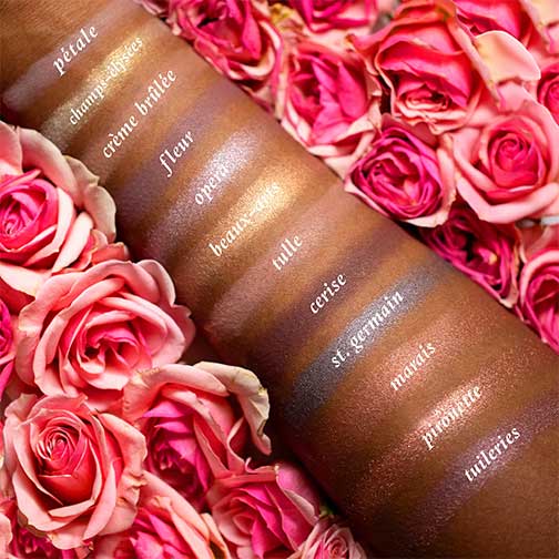 Viseart Paris Edit Eye Shadow Palette Applied