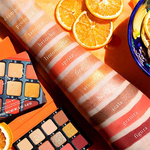 Viseart Spritz Edit Eye Shadow Palette Applied