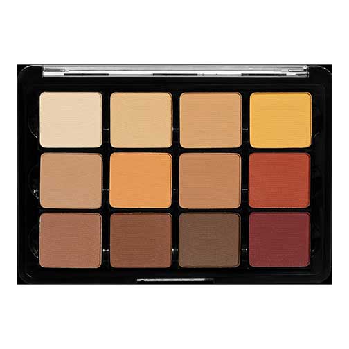 Viseart Warm Mattes SlimPro Eye Shadow Palette