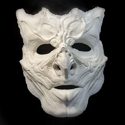 Woochie Demon Face / Gargoyle Foam Prosthetic FO128