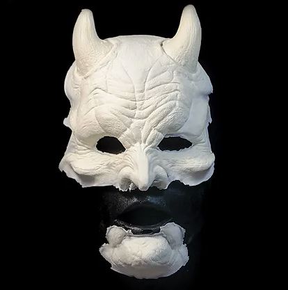 Woochie Ancient Demon Foam Face Prosthetic FO132