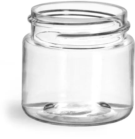 Clear Plastic Jars Only