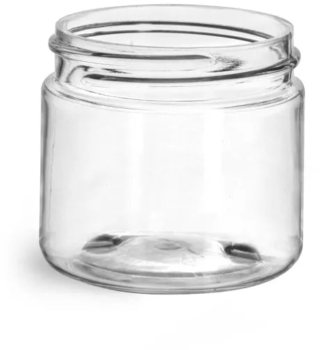 Clear Plastic Jars Only