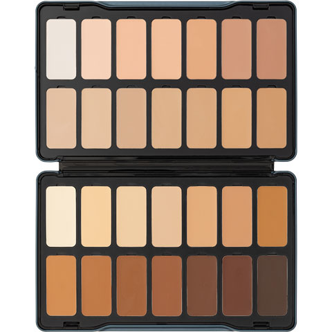 Kryolan Digital Complexion Cream Foundation Palette - 28 Colors