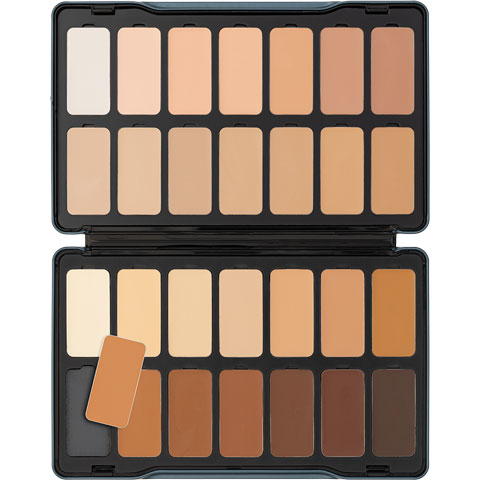Kryolan Digital Complexion Cream Foundation Palette - 28 Colors