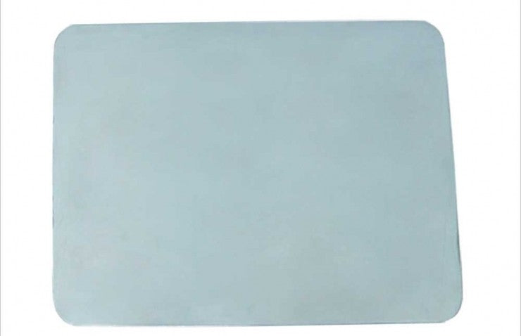 Fibertek Small Mixing Palette Stainless Steel Flat 3"x4.5"