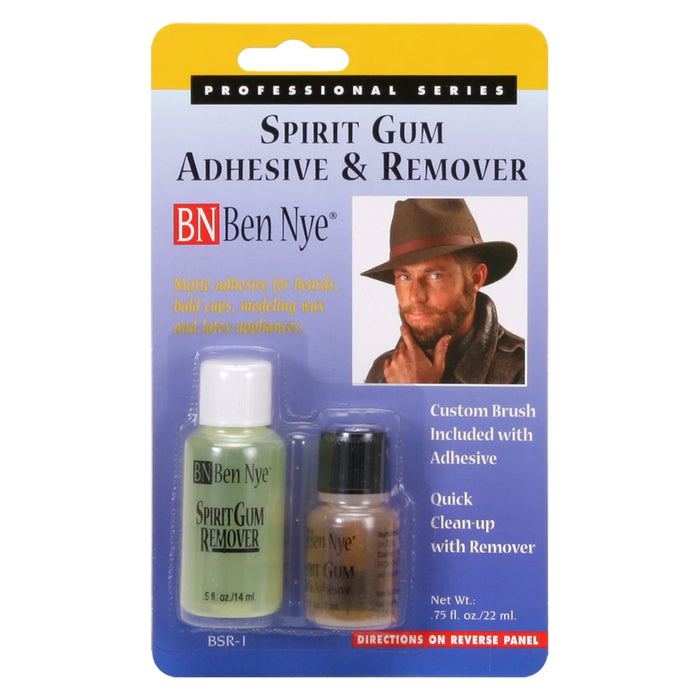 Ben Nye Spirit Gum Adhesive/Remover 0.75 fl. oz./22ml.