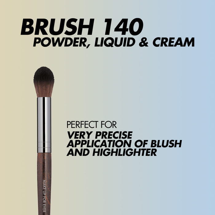 MAKE UP FOR EVER - Artisan Brush - N140 - Highlighter Small