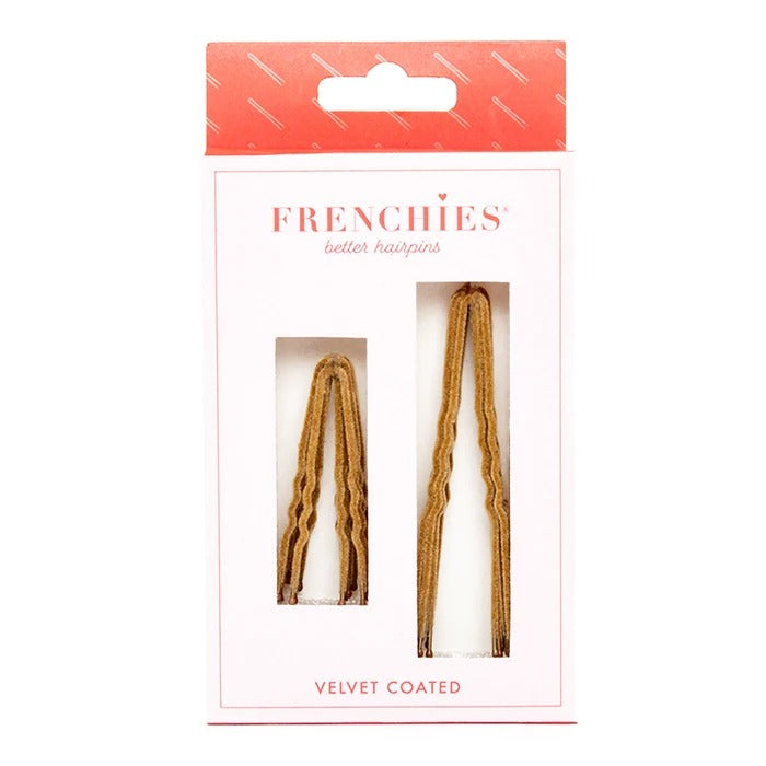 Frenchies Velvet Coated Hair Pins (2"/3" 20pk)