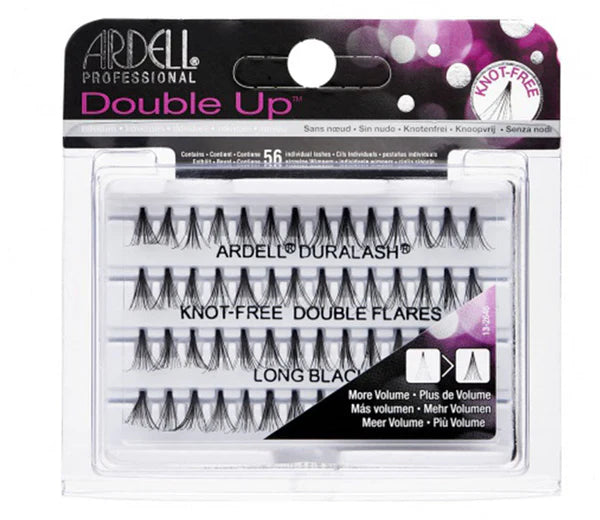 Ardell Double Up Individuals Knot Free Long Black