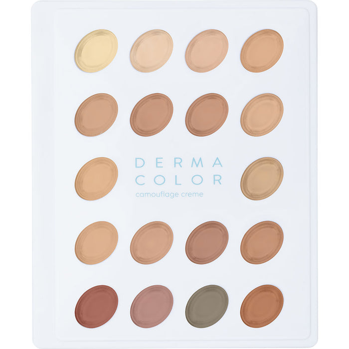 Kryolan Dermacolor Camouflage Creme Mini-Palette 18 Colors