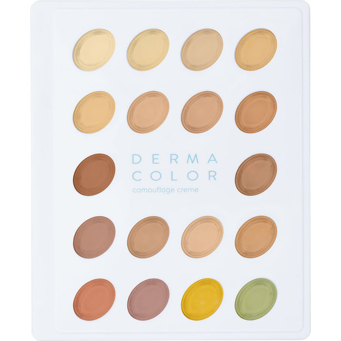 Kryolan Dermacolor Camouflage Creme Mini-Palette 18 Colors