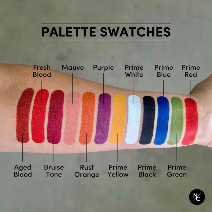 Narrative Cosmetics 12 Color Water Activated Palette
