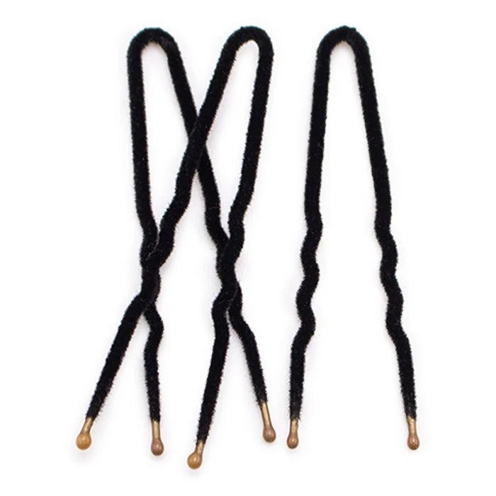 Frenchies Velvet Coated Hair Pin Small 2" Propack
