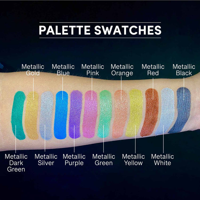 Narrative Cosmetics 12 Color Water Activated Palette