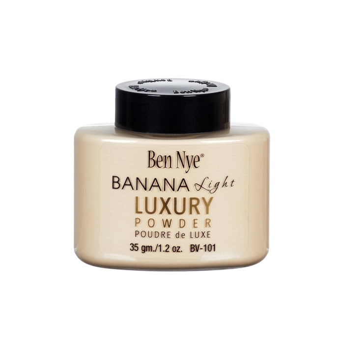 Ben Nye Banana Light Luxury Powder 1.2oz./35gm. Shaker Bottle