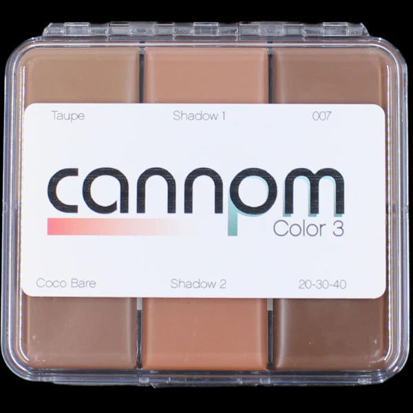 PPI Greg Cannom Color 3 On Set Cream Palette — Coast Fiber Tek