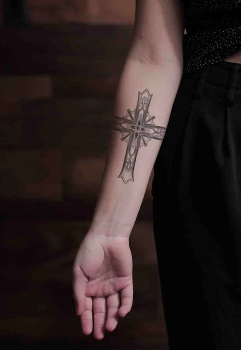 HookUp Tattoos Cross
