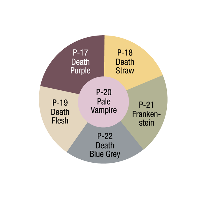 Ben Nye Death Wheel 1oz./28gm. 6 Colors (DW)