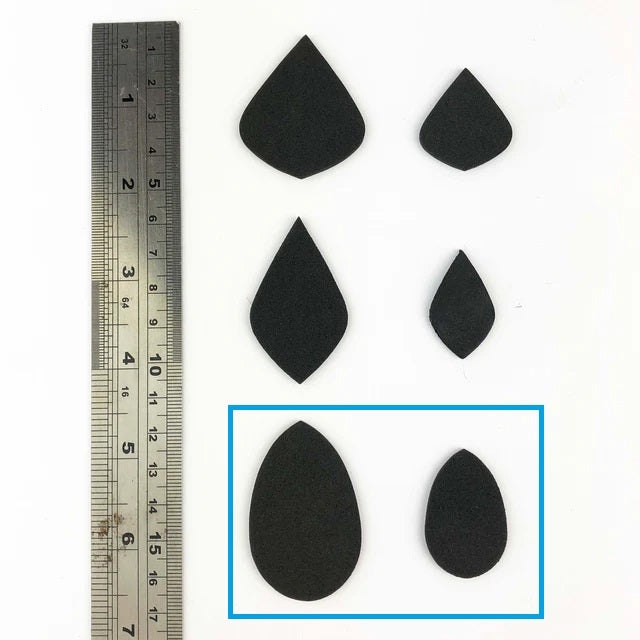 EVA Foam Scales - Style 1 - 100pk (2 sizes)