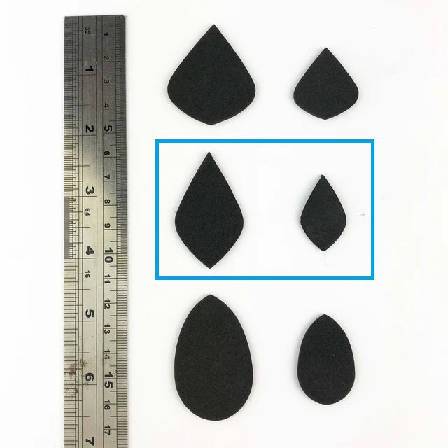EVA Foam Scales - Style 2 - 100pk (2 sizes)