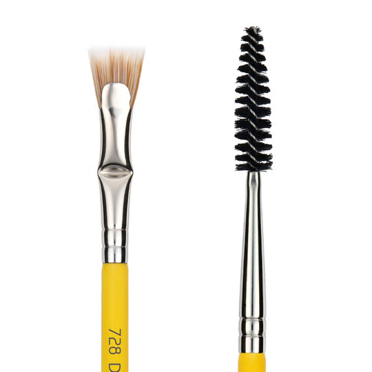 Bdellium Studio Line 728 Double-ended Bent Lash Fan / Spoolie