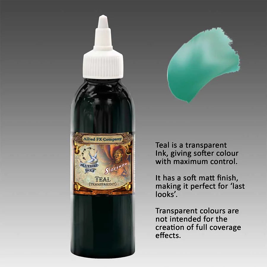 Bluebird Teal Liquid Inks — Coast Fiber Tek
