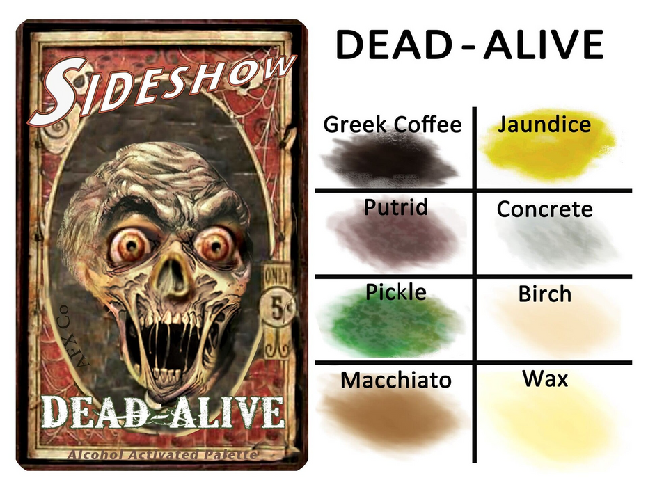 Bluebird Sideshow Dead Alive Palette