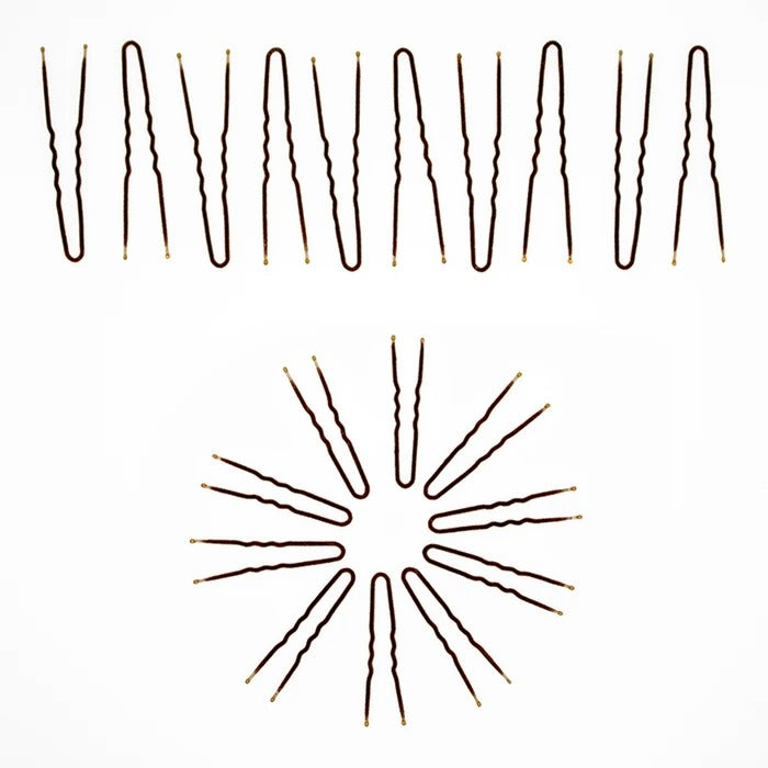 Frenchies Velvet Coated Hair Pin Small 2" Propack