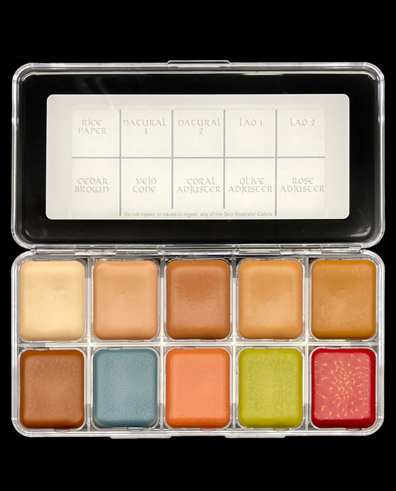 Skin Illustrator Flesh Tone Replaceable Cell Palette