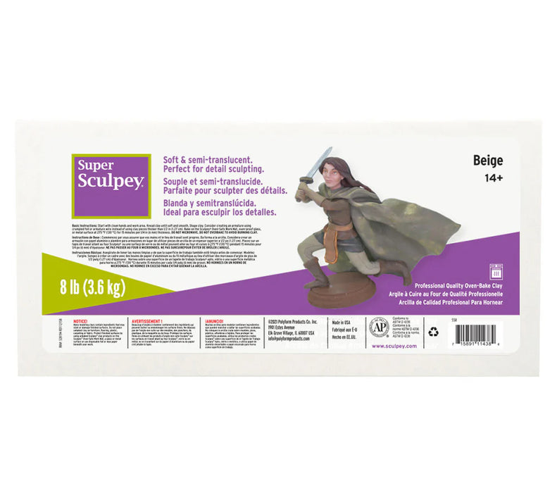 Super Sculpey Beige
