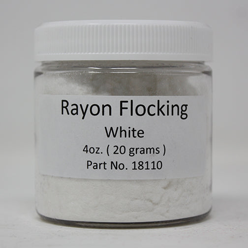 DIY Flocking Kit - Raw White (Light Cream) Flock Fibre Powder Kit -  Flocking Ltd