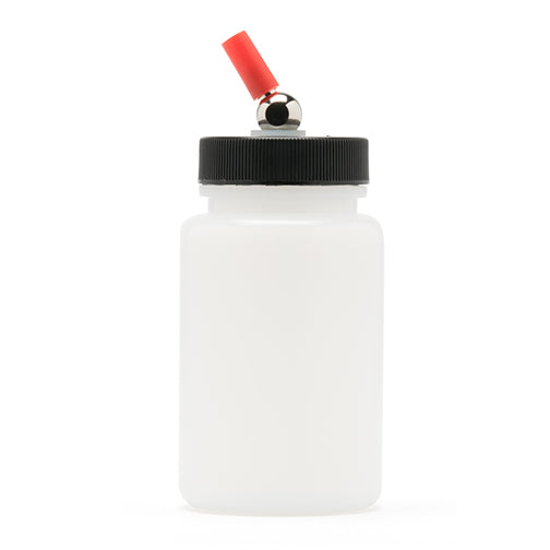 Iwata Translucent Bottle 4 oz / 118 ml Jar With Adaptor Cap
