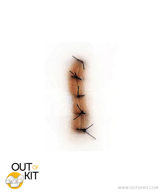 Out of Kit Sutured Wound (MEDIUM)