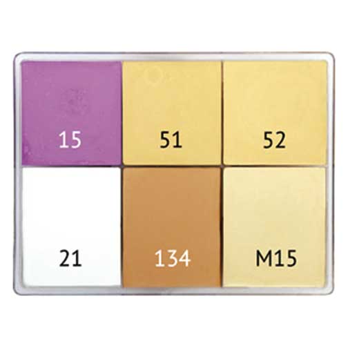 Maqpro 6 Color Creme Palette NK10