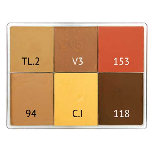 Maqpro 6 Color Creme Palette E10